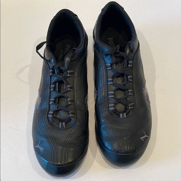 Puma Black Sneakers Sleek Minimalist Design Women’s Size 8 - Picture 1 of 8